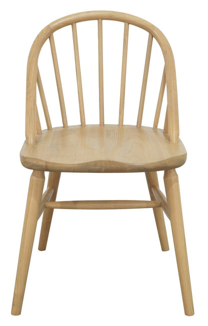 Vera Solid Oak Dining Chair - Set of 2 (Natural) - Cosy Abode