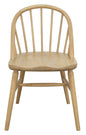 Vera Solid Oak Dining Chair - Set of 2 (Natural) - Cosy Abode