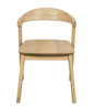 Fynn Oak Dining Chair - Set of 2 (Natural) - Cosy Abode