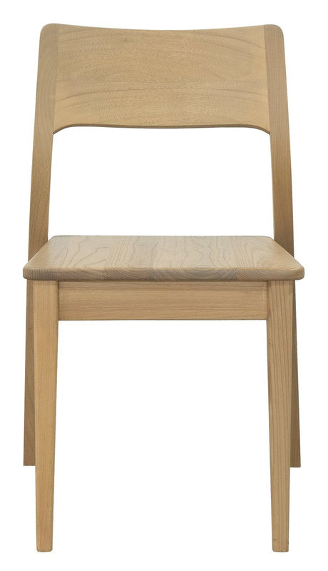 Providence Solid Oak Dining Chair - Set of 2 (Natural) - Cosy Abode