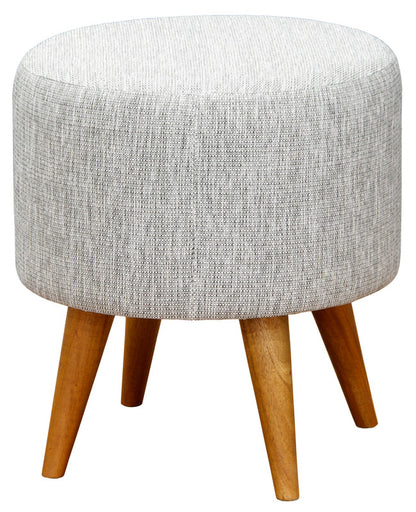 Manhattan Round Ottoman (Dark Grey) - Cosy Abode