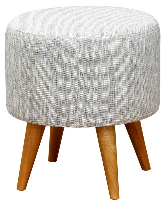 Manhattan Round Ottoman (Dark Grey) - Cosy Abode