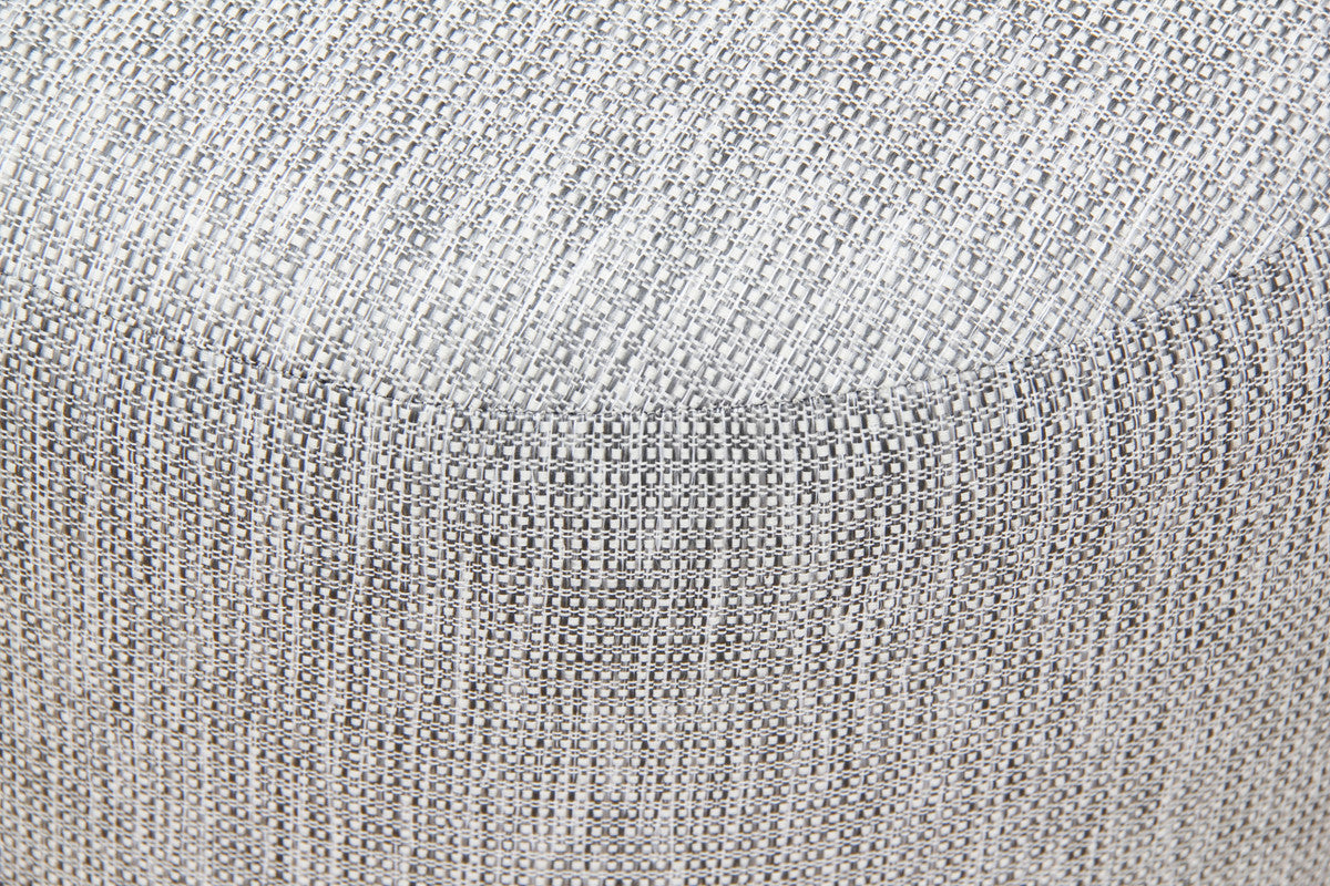 Manhattan Round Ottoman (Dark Grey) - Cosy Abode