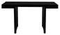 Brentwood Solid Timber Console Table (Black) - Cosy Abode