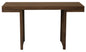 Brentwood Console Table (Walnut) - Cosy Abode