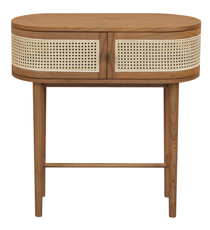 Kelly 2 Door Console Table (Almond) - Cosy Abode