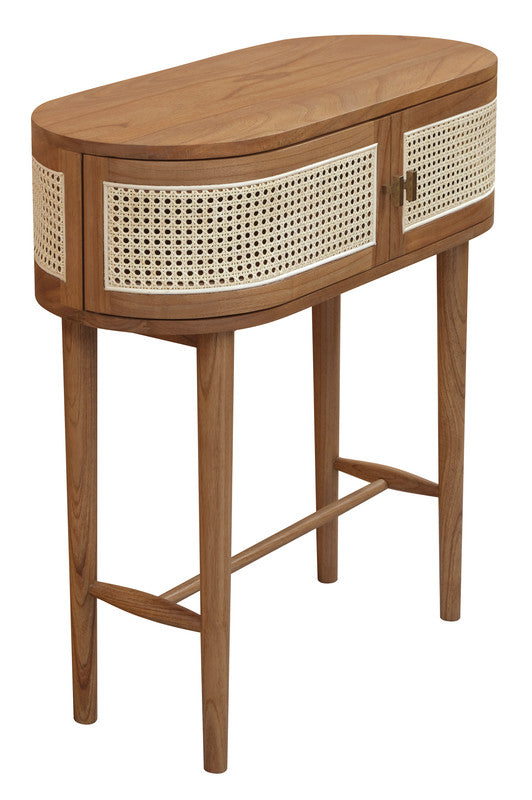 Kelly 2 Door Console Table (Almond) - Cosy Abode