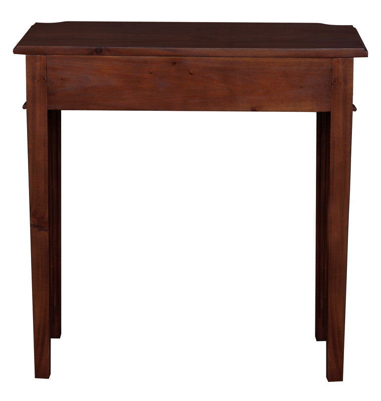 Milly Carved Hall Table (Mahogany) - Cosy Abode