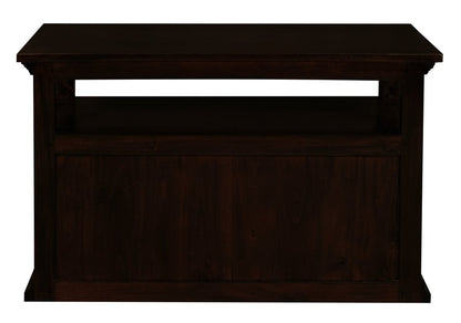 Tasmania 2 Door TV Stand (Chocolate) - Cosy Abode