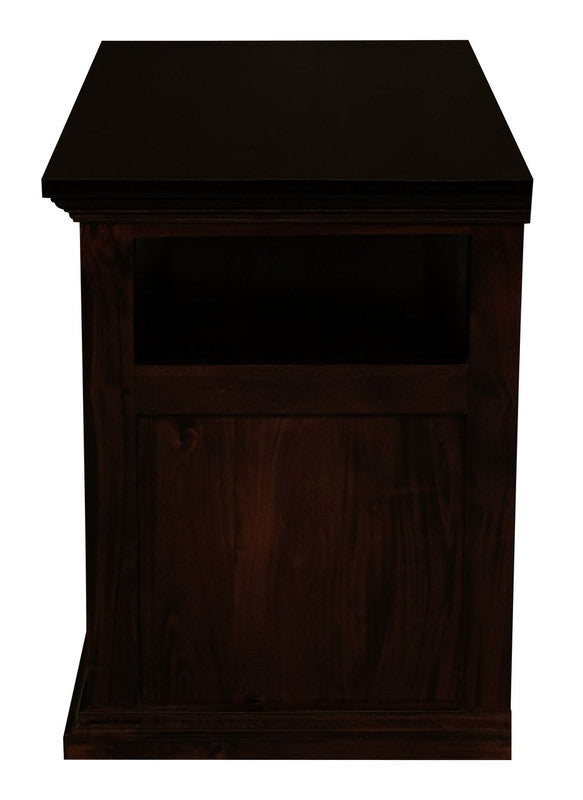 Tasmania 2 Door TV Stand (Chocolate) - Cosy Abode