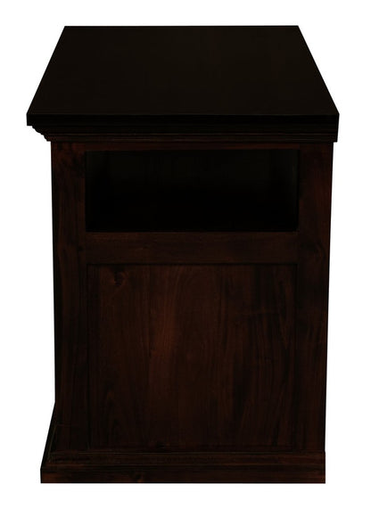 Tasmania 2 Door TV Stand (Chocolate) - Cosy Abode