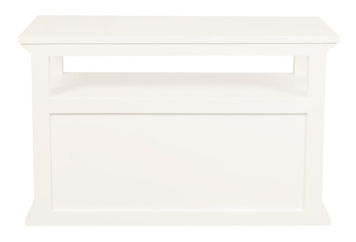 Tasmania 2 Door TV Stand (White) - Cosy Abode