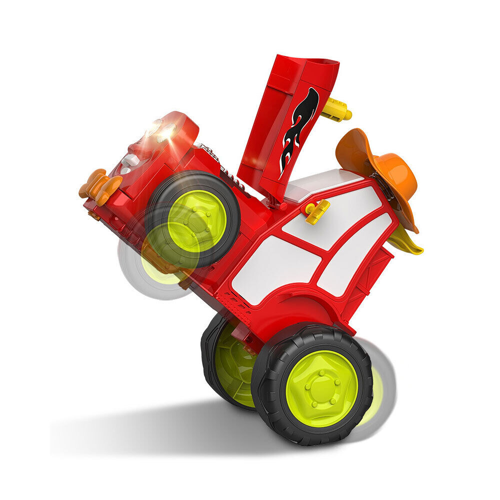 Red 360 Rotating Crazy Jumping Car with Light Music Remote Control RC Stunt Car AU - Cosy Abode