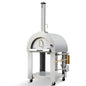 EuroGrille Portable Outdoor Pizza Oven - Stainless Steel Charcoal Fired - Cosy Abode