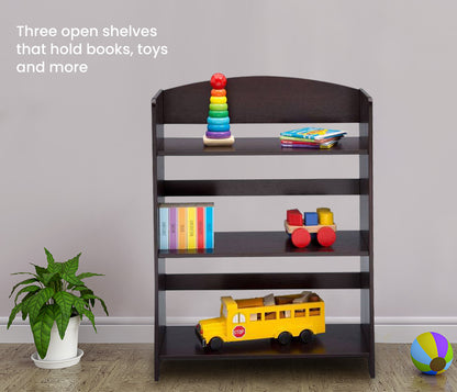DELTA Kids Furniture Bookshelf Premium Award Winning Wood Childrens Book Shelf - Cosy Abode