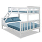 Kingston Slumber 2in1 Double Single Bunk Bed Kids Solid Timber Pine Beds Children Bedroom Furniture - Cosy Abode