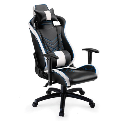 Overdrive Gaming Chair Office Computer Racing PU Leather Executive Race Black - Cosy Abode