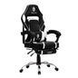 OVERDRIVE Gaming Chair Desk Racing Seat Setup PC Combo Office Black Table Foot - Cosy Abode