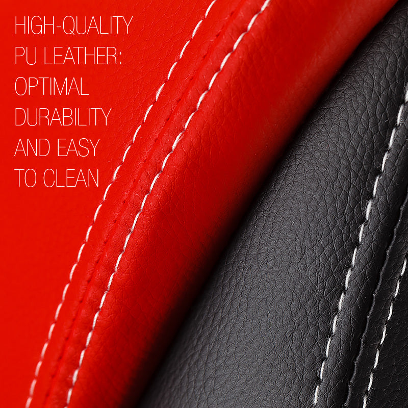 OVERDRIVE Racing Office Chair - Seat Executive Computer Gaming PU Leather Deluxe - Cosy Abode