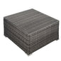 LONDON RATTAN Create Your Own Outdoor Setting - TABLE Section - Grey - Cosy Abode