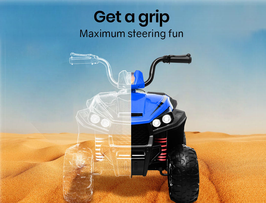 ROVO KIDS Electric Ride-On ATV Quad Bike Boys Toy Toddler Motorised Car Battery - Cosy Abode