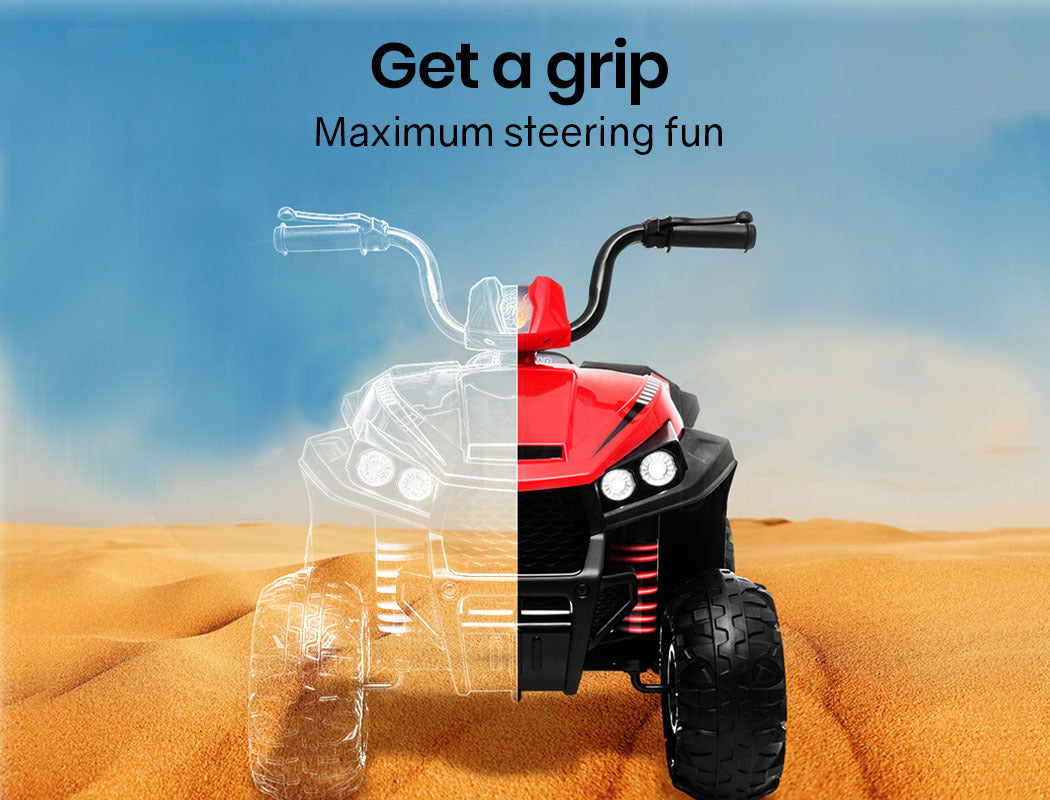 ROVO KIDS Electric Ride-On ATV Quad Bike Toy Boys Toddler Battery Motorised Car - Cosy Abode