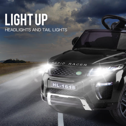 ROVO KIDS Ride-On Car Electric Battery Childrens Toy Powered w/ Remote 12V Black - Cosy Abode