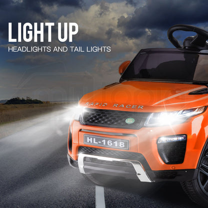 ROVO KIDS Ride-On Car Electric Battery Childrens Toy Powered Remote 12V Orange - Cosy Abode