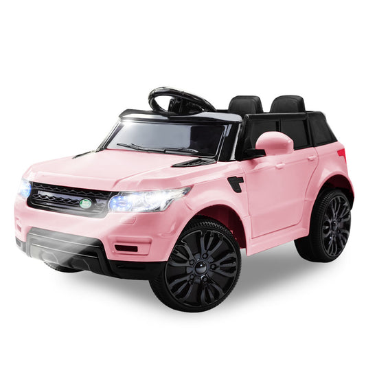 ROVO KIDS Ride-On Car Electric Battery Childrens Toy Powered w/ Remote 12V Pink - Cosy Abode