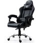 OVERDRIVE Conquest Series Reclining Gaming Ergonomic Office Chair with Lumbar and Neck Pillows, Black - Cosy Abode