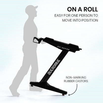 OVERDRIVE Gaming Desk, 120x60cm, Carbon Fiber Styling, LED Lights, Headset Hanger, Cup Holder, Cable Management, Black - Cosy Abode