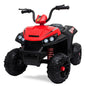 ROVO KIDS Electric Ride On ATV Quad Bike Battery Powered, Red and Black - Cosy Abode