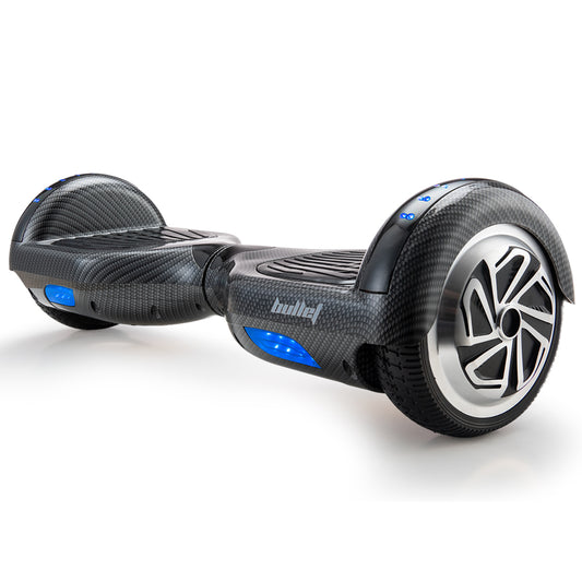 BULLET Hoverboard Electric Scooter 6.5 Inch Wheels Self Balancing Gen III Carbon Fiber Style - Cosy Abode