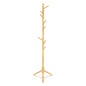 EKKIO 8 Hook Wood Coat Rack Stand (Wooden) - Cosy Abode