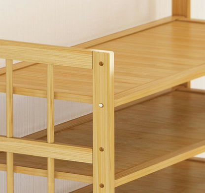 Ekkio 10-Tiers Bamboo Shoe Rack - Cosy Abode