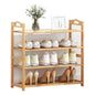 EKKIO 4 Tier Bamboo Shoe Rack Storage Organizer Stand Shelves - Cosy Abode