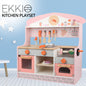 EKKIO Wooden Kitchen Playset for Kids (BBQ Kitchen Set) - Cosy Abode