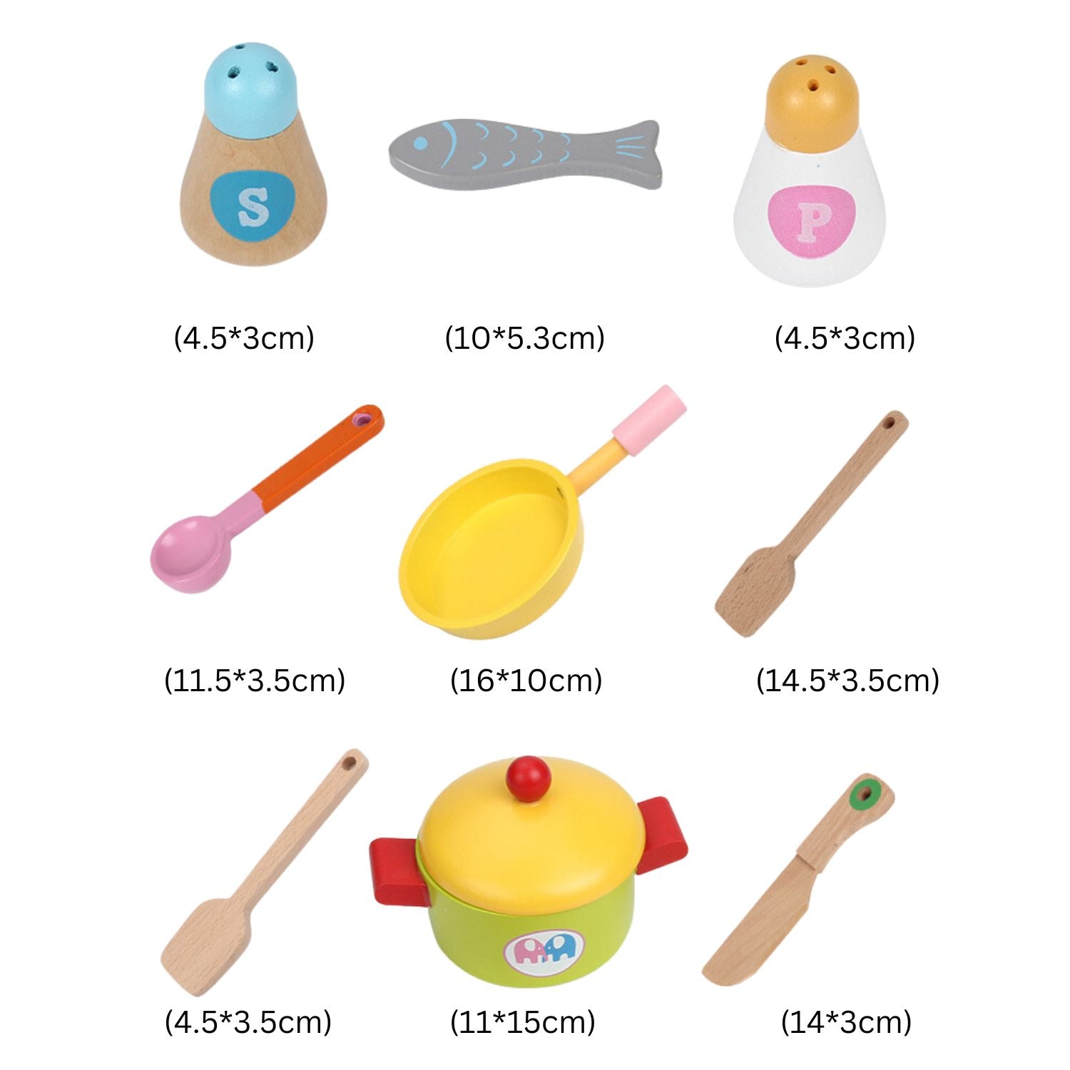 EKKIO Wooden Kitchen Playset for Kids with Clock (Japanese Style Kitchen Set, Pink) - Cosy Abode