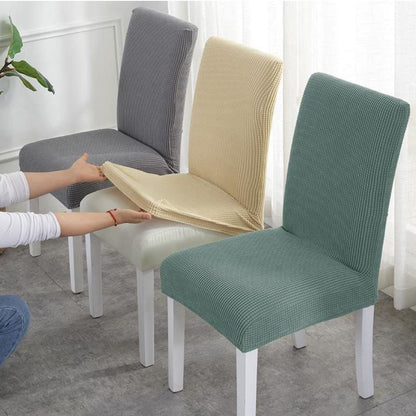 GOMINIMO 6pcs Dining Chair Slipcovers/ Protective Covers (Pea Green) - Cosy Abode
