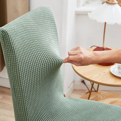 GOMINIMO 6pcs Dining Chair Slipcovers/ Protective Covers (Pea Green) - Cosy Abode