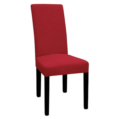 GOMINIMO 6pcs Dining Chair Slipcovers/ Protective Covers (Burgundy) - Cosy Abode