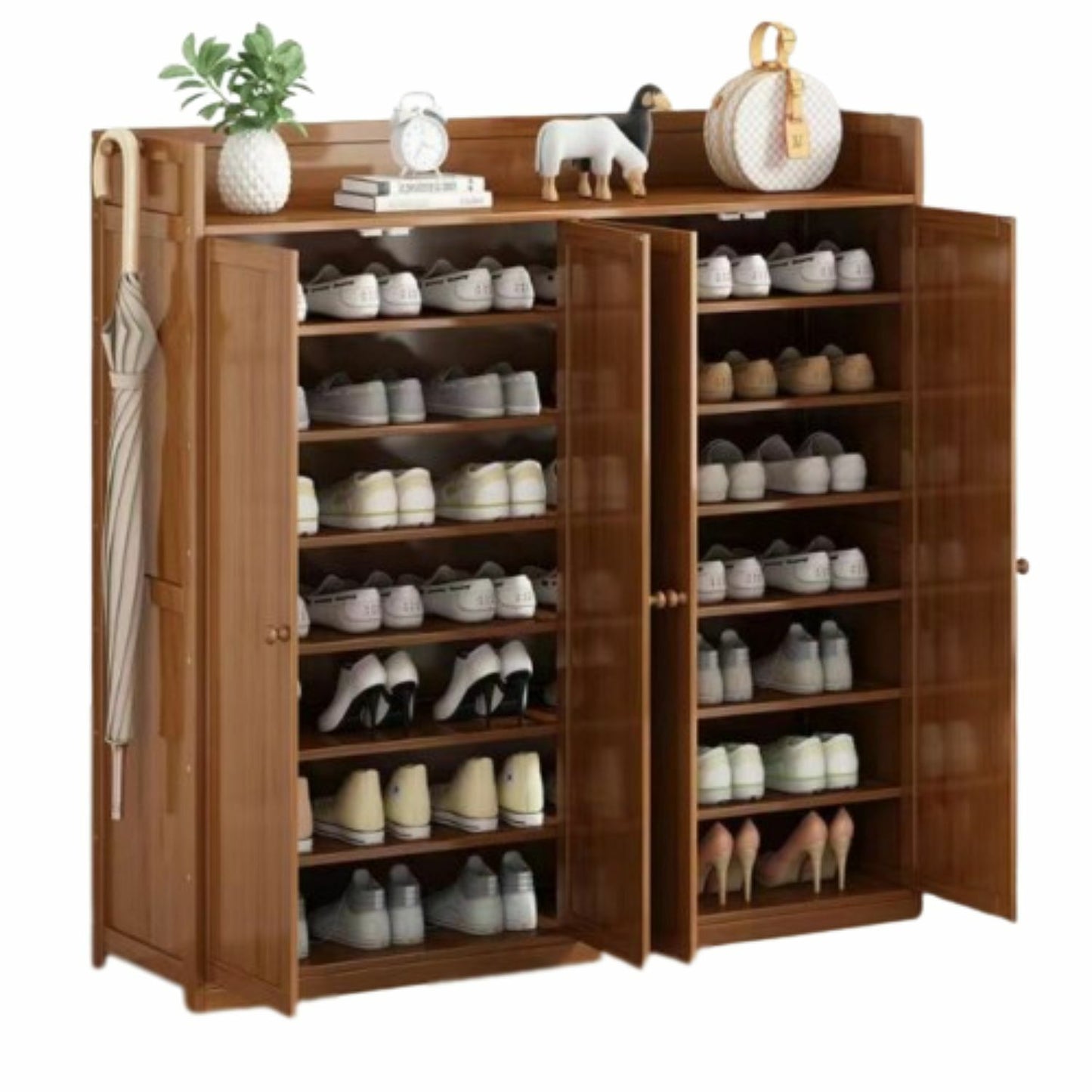 GOMINIMO New Flat Shoe Organiser 8 layers - Cosy Abode
