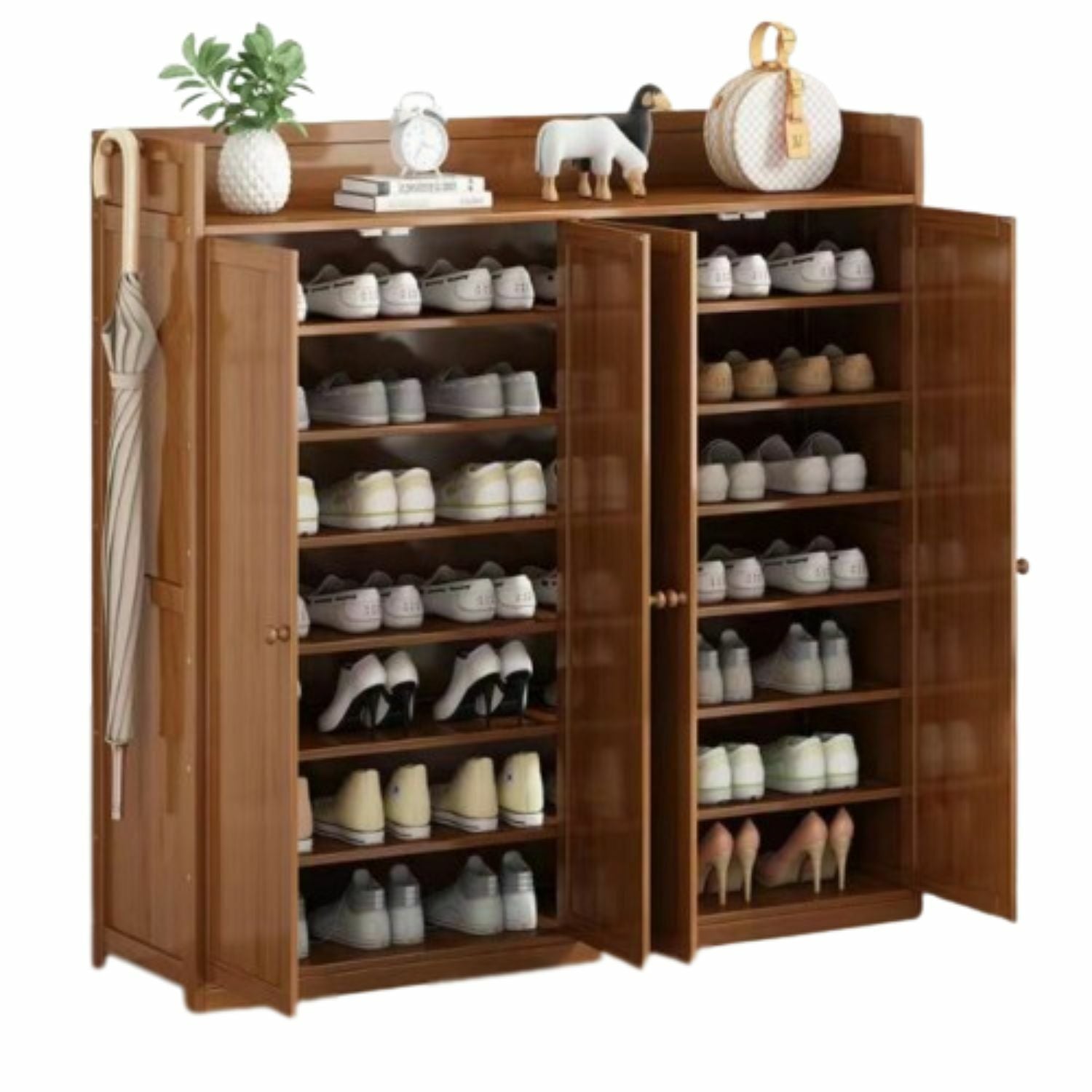 GOMINIMO New Flat Shoe Organiser 8 layers - Cosy Abode