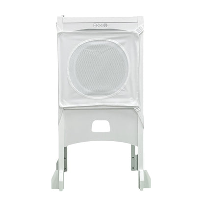 EKKIO Folding Kitchen Kids Step Stool with Chalkboard- Saturn, Moon, Square and Star Shape Design (White) - Cosy Abode