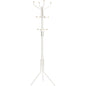SONGMICS Metal Coat Rack 182 cm Tall Hall Tree White - Cosy Abode