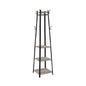 VASAGLE Coat Rack 3 Shelves Greige - Cosy Abode