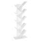VASAGLE Tree Bookshelf 8 Tier White - Cosy Abode