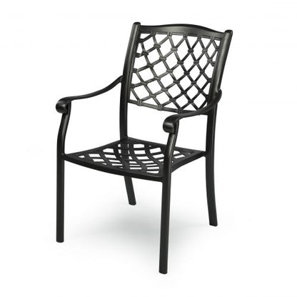 Fiji Metal Outdoor Dining chair with cushions (1 pair) - Cosy Abode