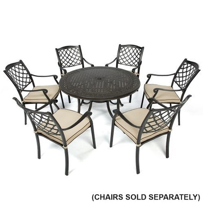 Fiji Metal Outdoor Dining table - Cosy Abode