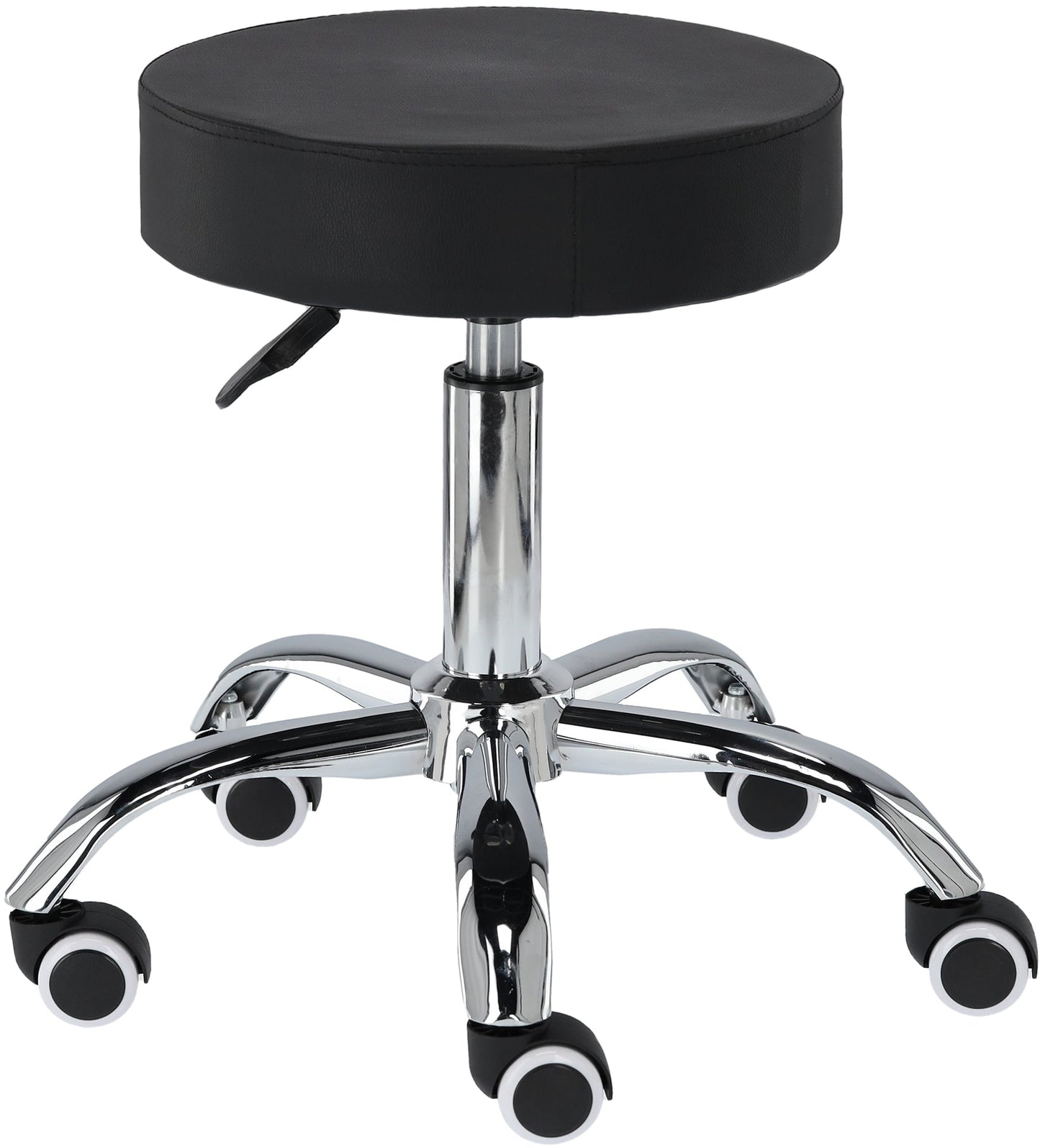 Salon Stool - Adjustable Swivel Round Chair - Pedicure Beauty Hairdressing - Cosy Abode